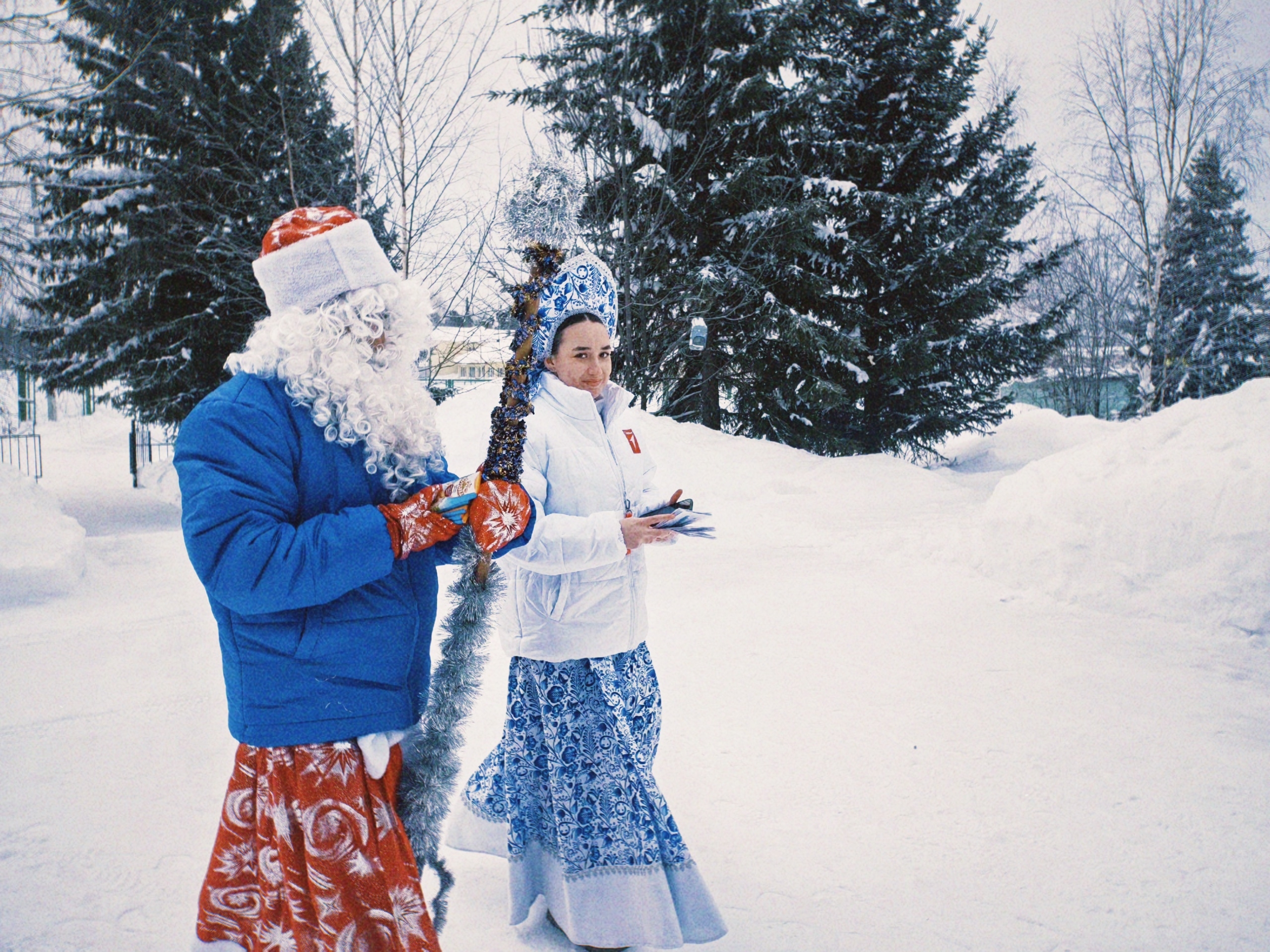 Более 10 000 участников Движения Первых Красноярского края приняли участие в новогодних акциях
